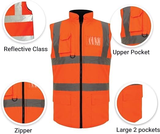 NFK Hi Vis Waistcoat Vest