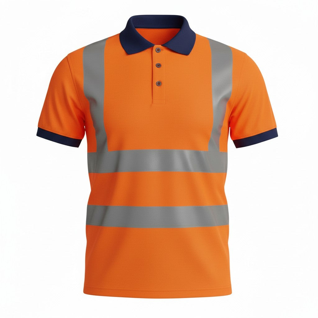 NFK Hi-Vis Reflective Polo Shirt