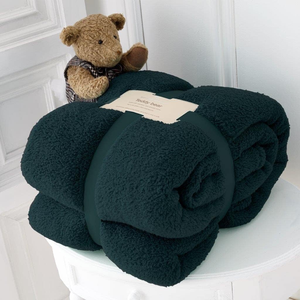 NFK Teddy Bear Fleece Throw