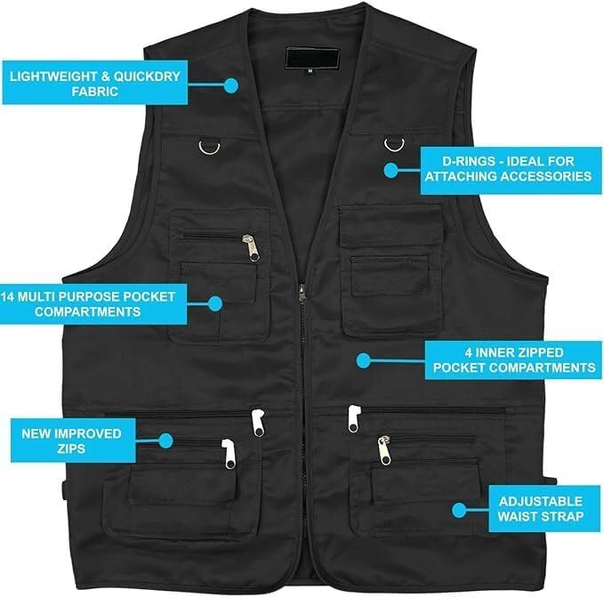 NFK Men’s Fisherman Utility Vest