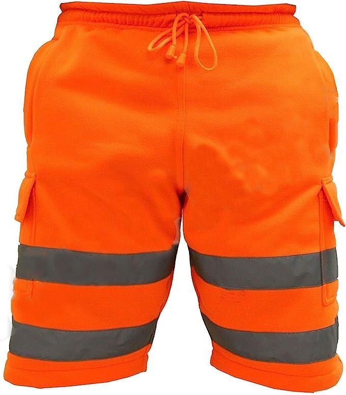 NFK Hi Vis Cargo Work Shorts