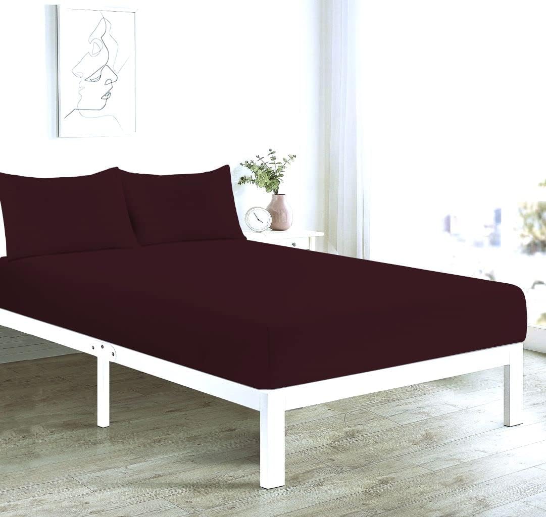 NFK 100% Polycotton 40cm Deep Fitted Sheet