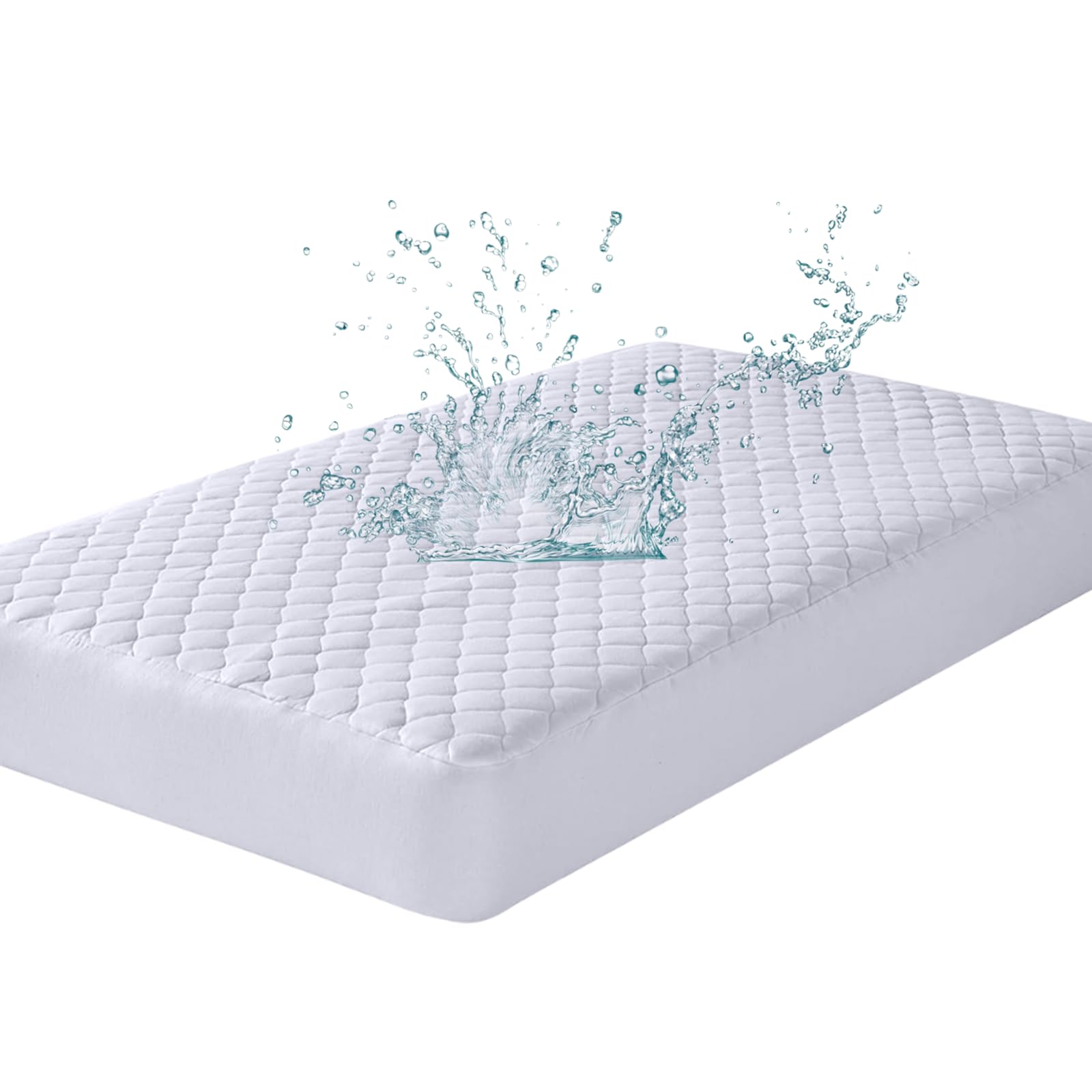NFK Waterproof Quilted Mattress Protector