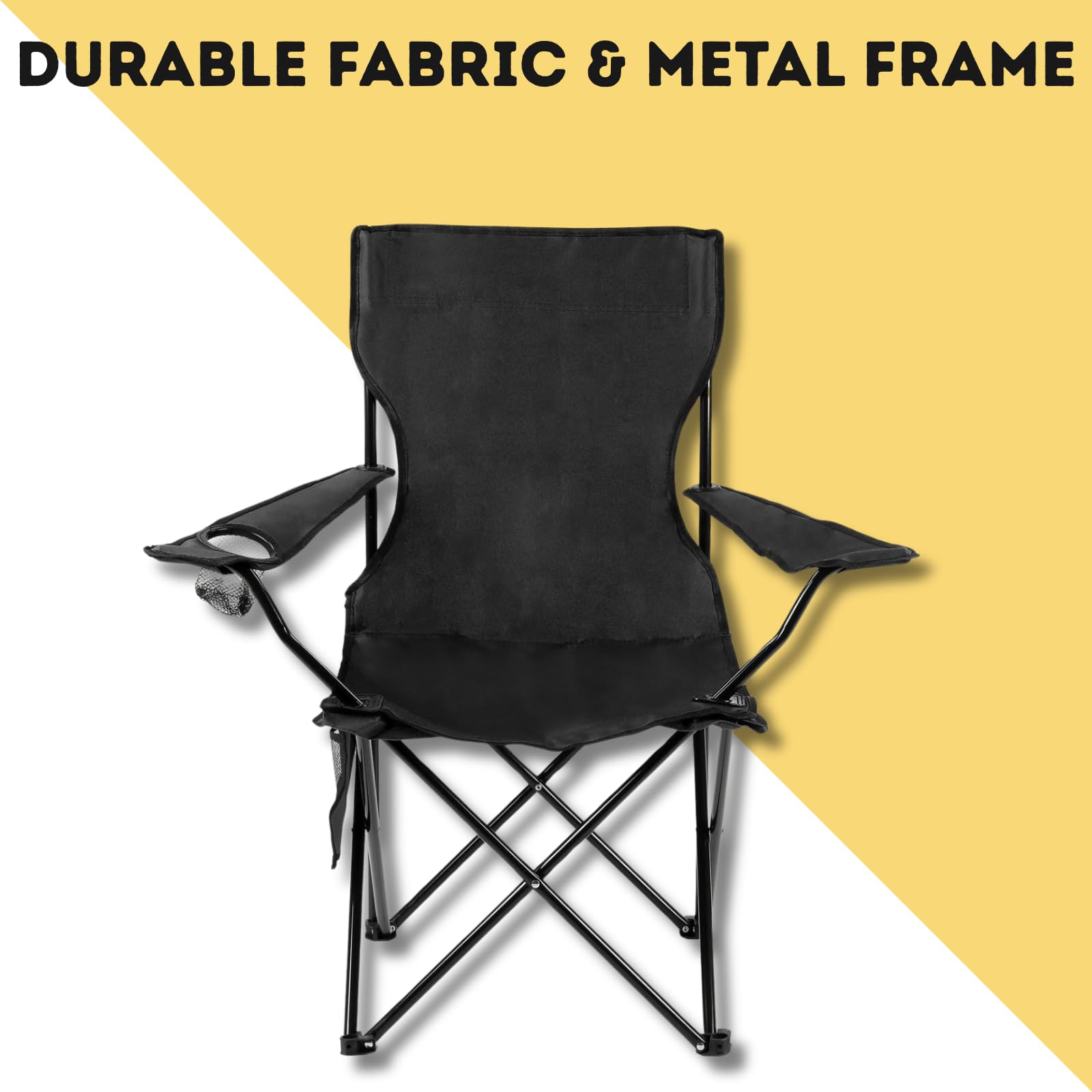 NFK Set of 2 Folding Camping Chairs
