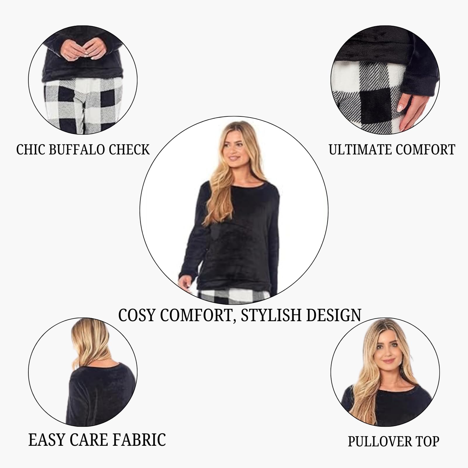 NFK Buffalo Check Women's Pyjama Set