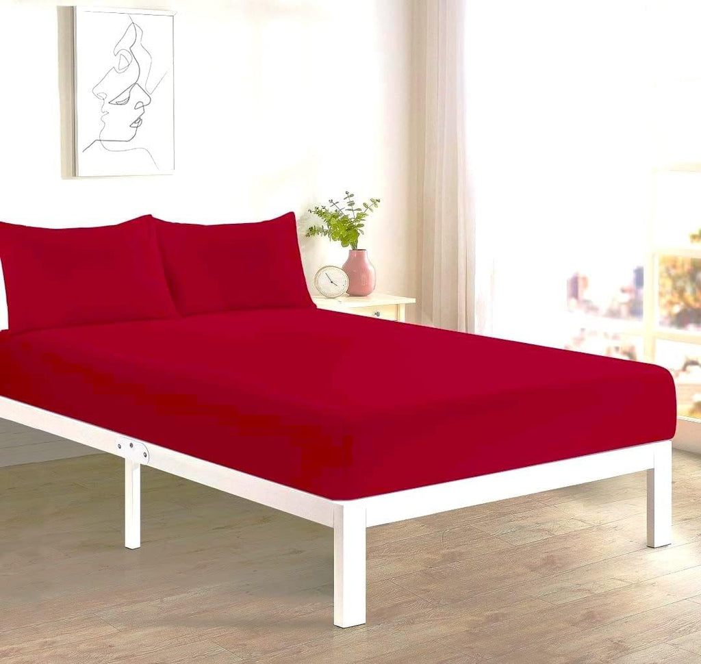 NFK 100% Polycotton 40cm Deep Fitted Sheet