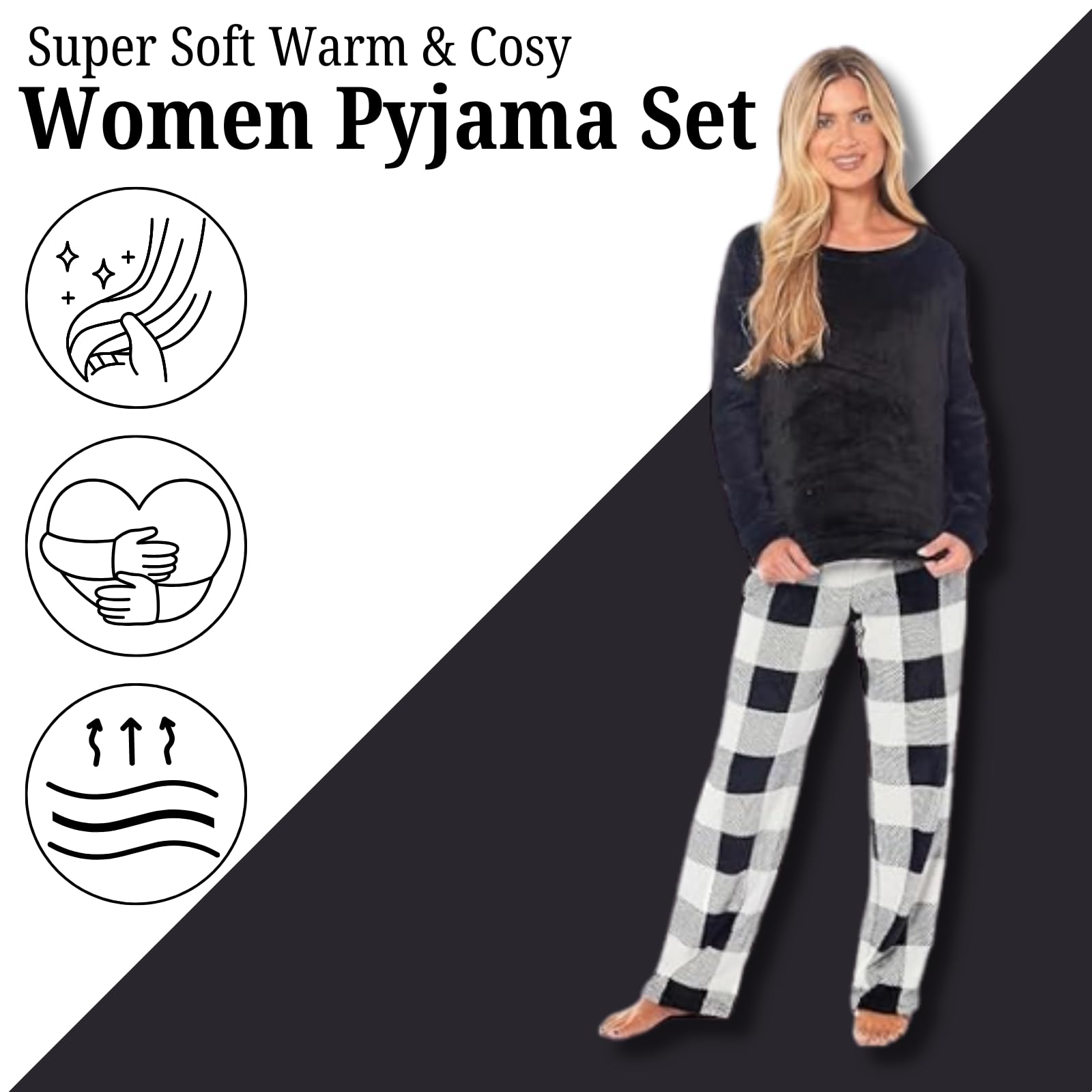 NFK Buffalo Check Women's Pyjama Set