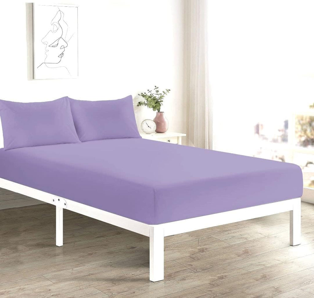 NFK 100% Polycotton 40cm Deep Fitted Sheet
