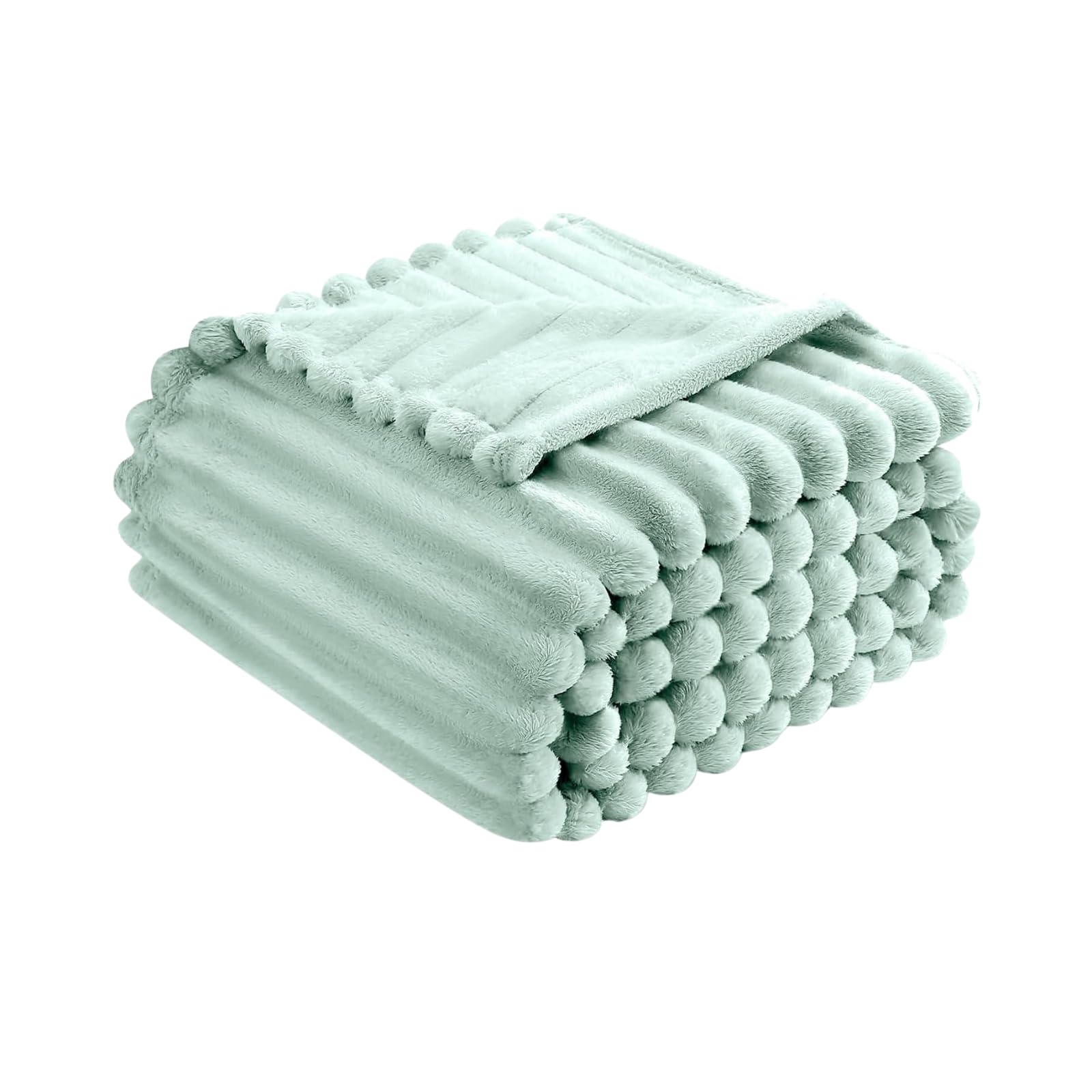 NFK Luxury Chunky Ribbed Throw Blanket