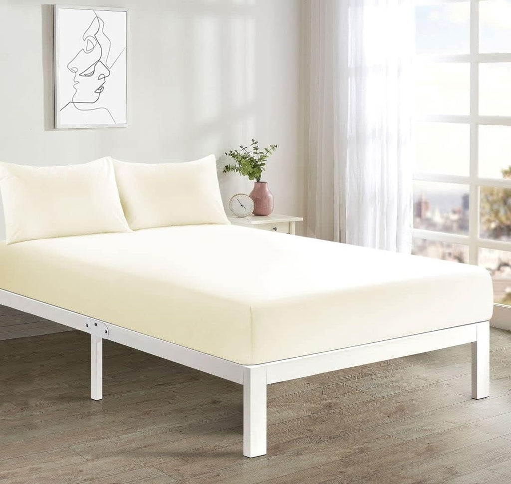NFK 100% Polycotton 40cm Deep Fitted Sheet
