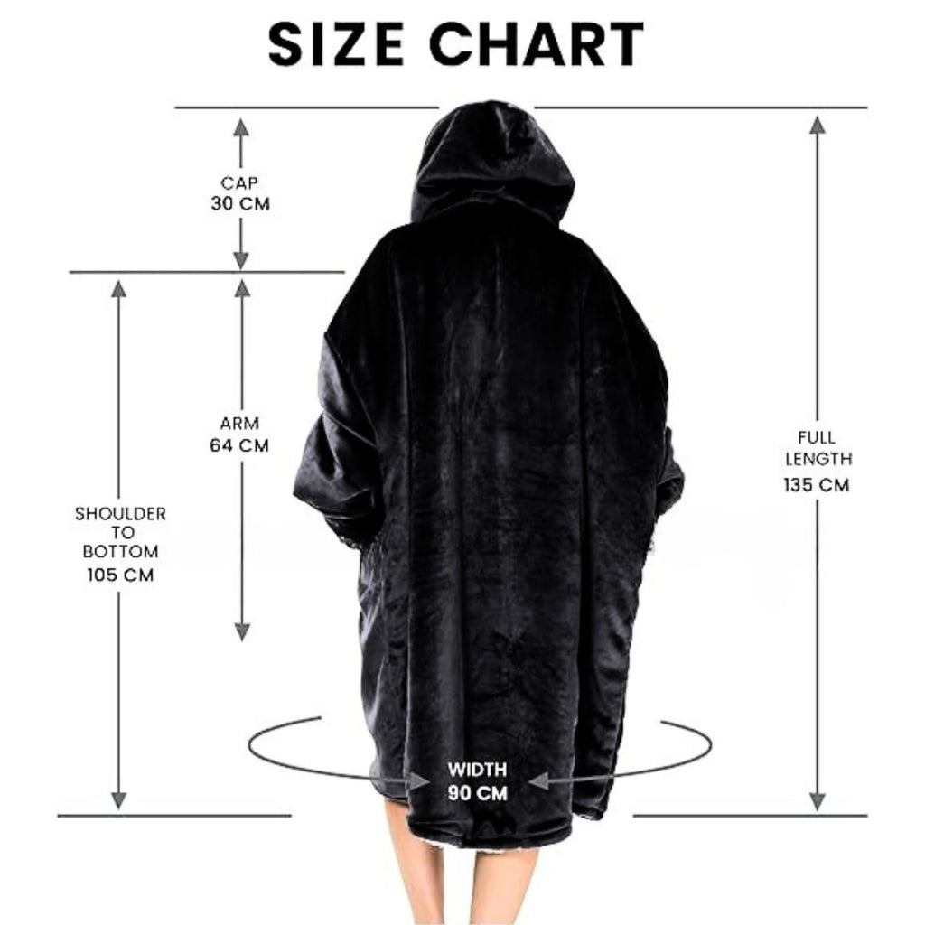 NFK Oversized Hoodie Blanket