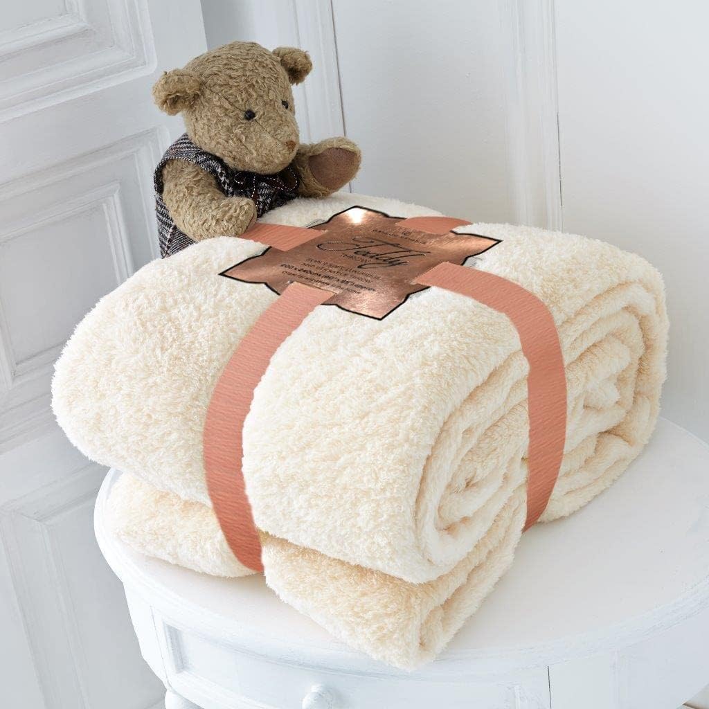NFK Teddy Bear Fleece Throw