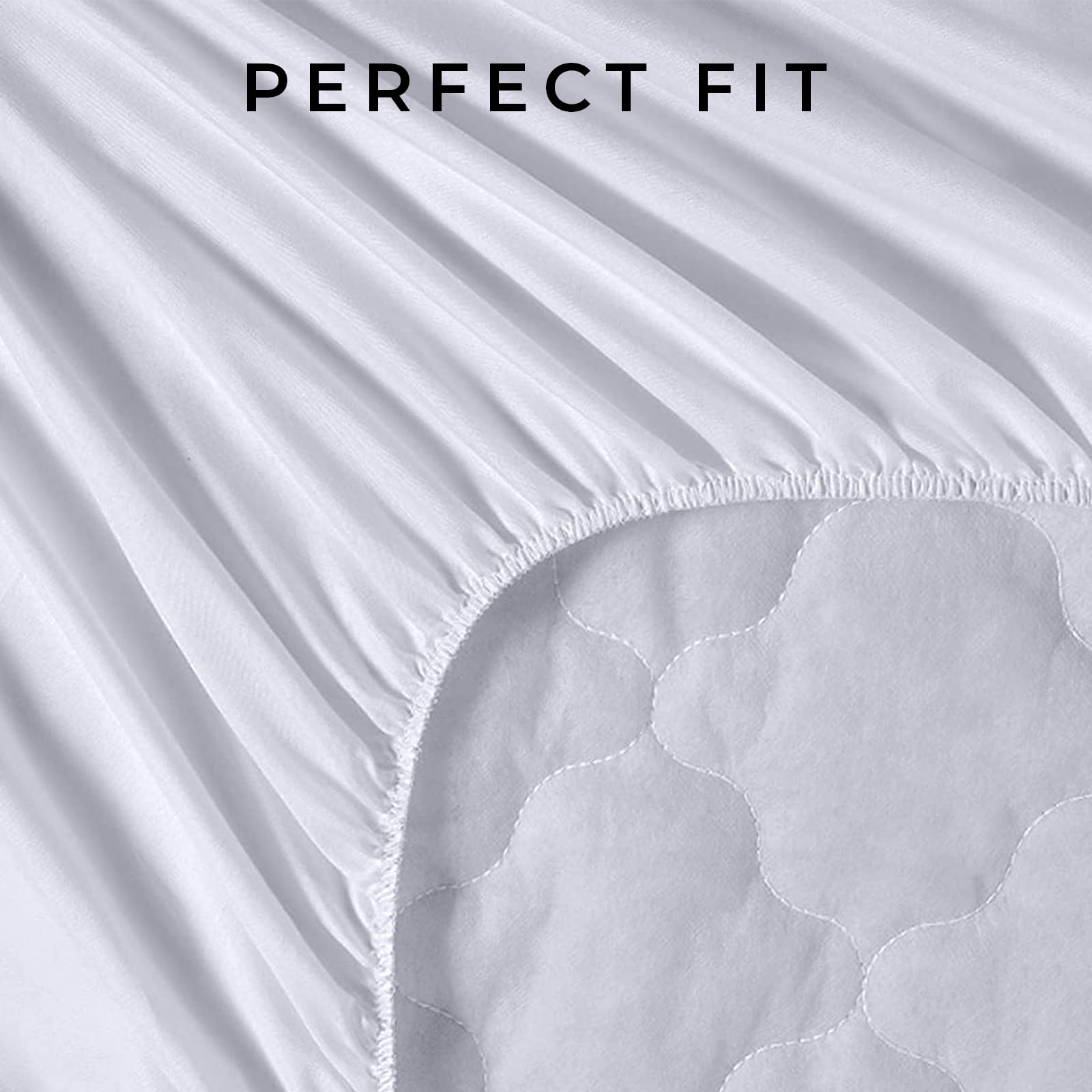 NFK Waterproof Quilted Mattress Protector