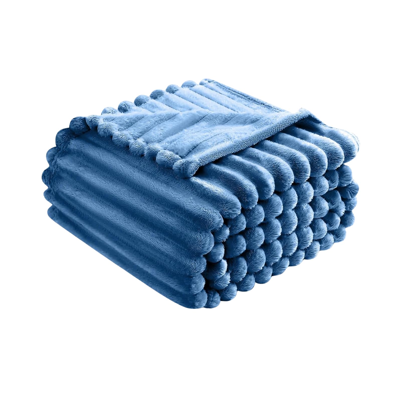NFK Luxury Chunky Ribbed Throw Blanket