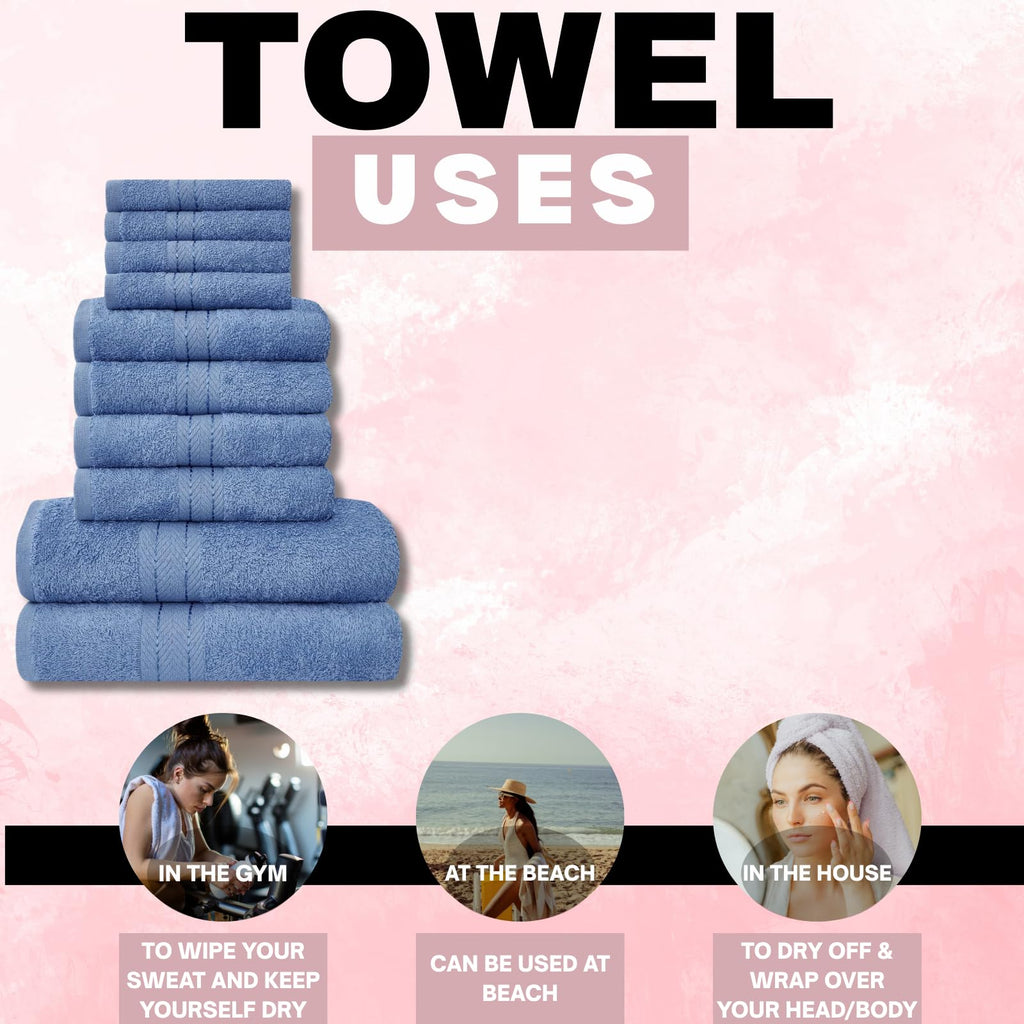NFK 10 Piece Towel Set