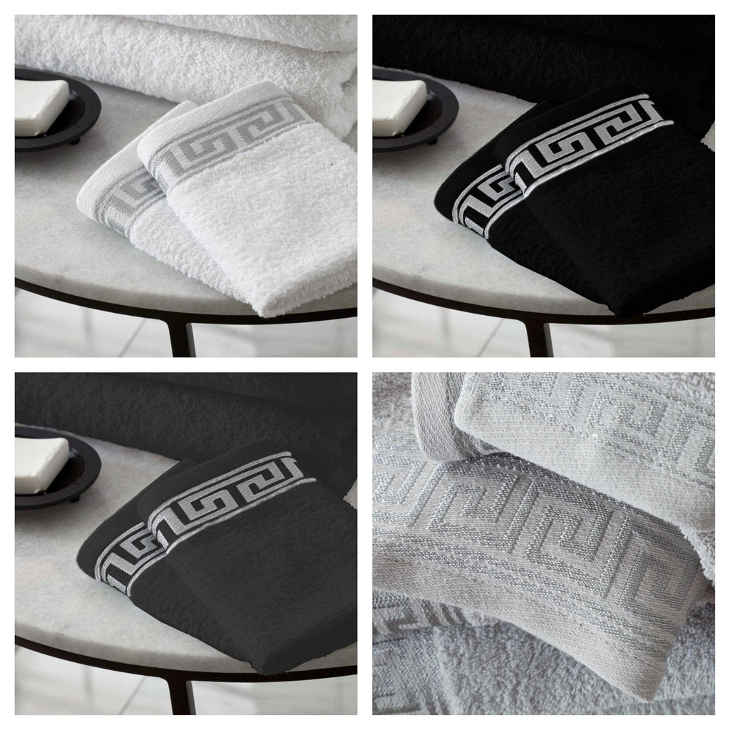 NFK Greek Key Towel Set