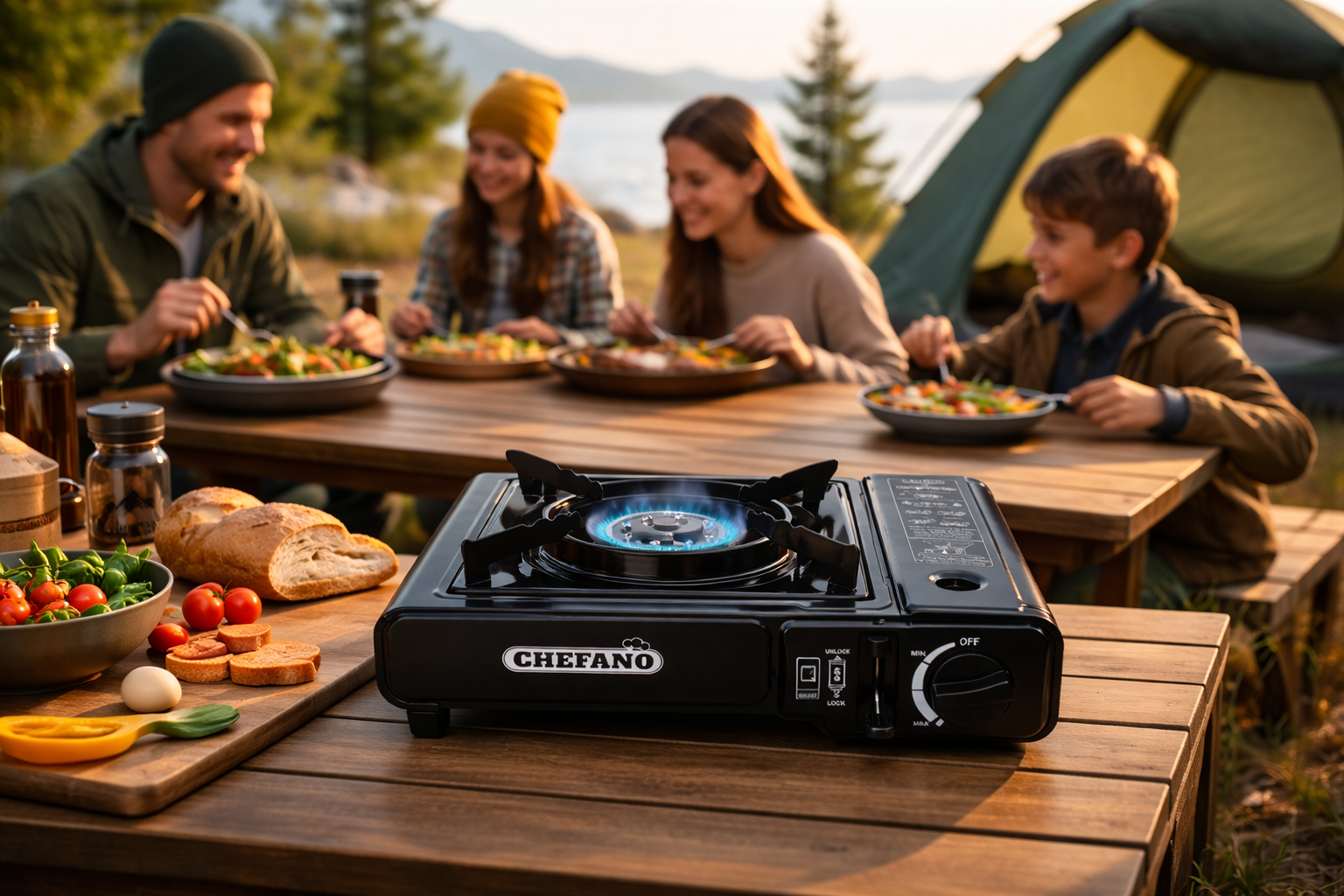 NFK Portable Butane Camping Stove