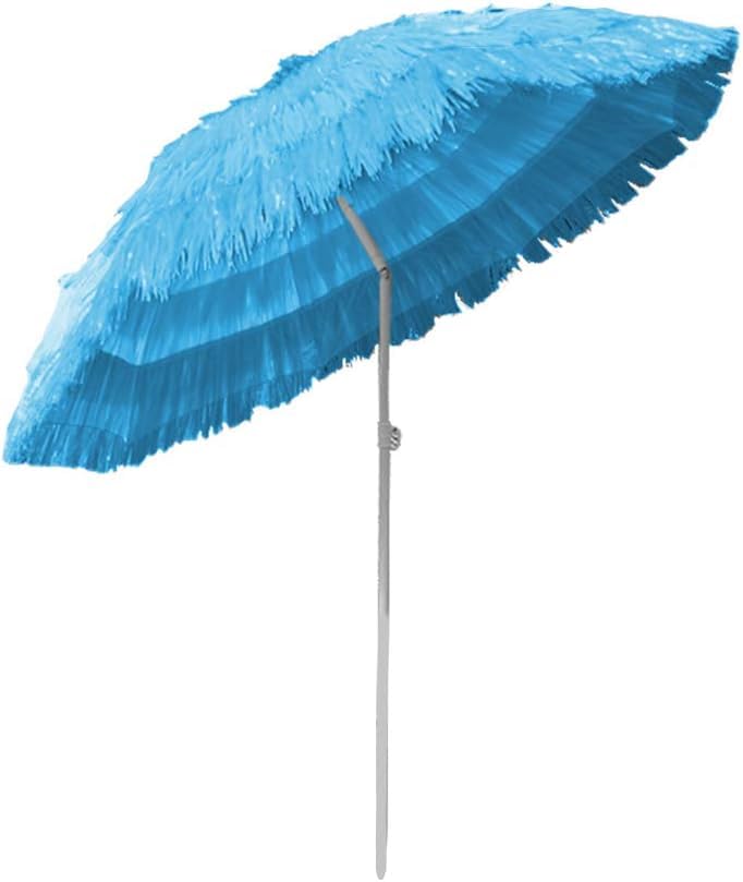 NFK Hawaiian Style Thatched Beach Umbrella